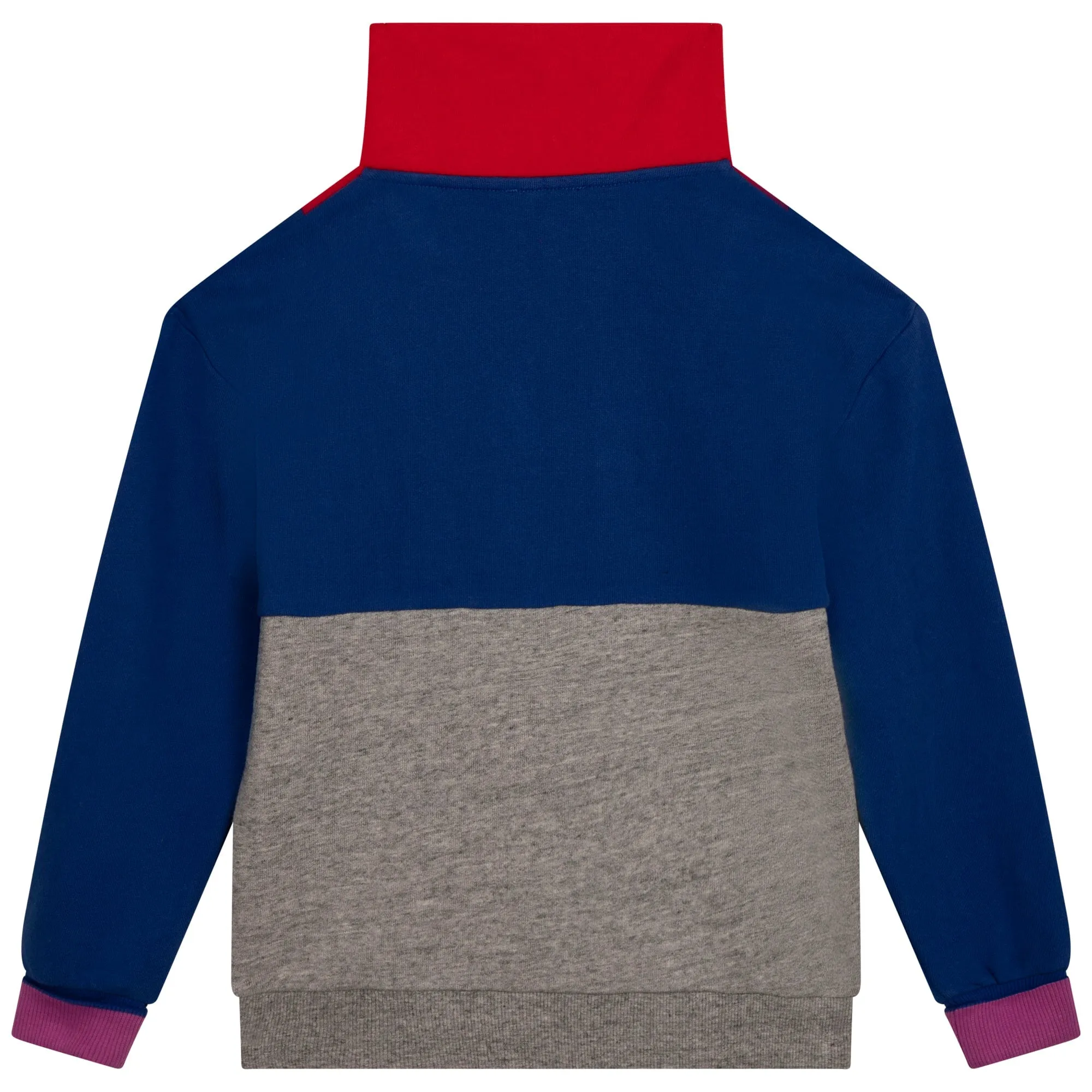Cotton Fleece Sweatshirt - Electric Blue