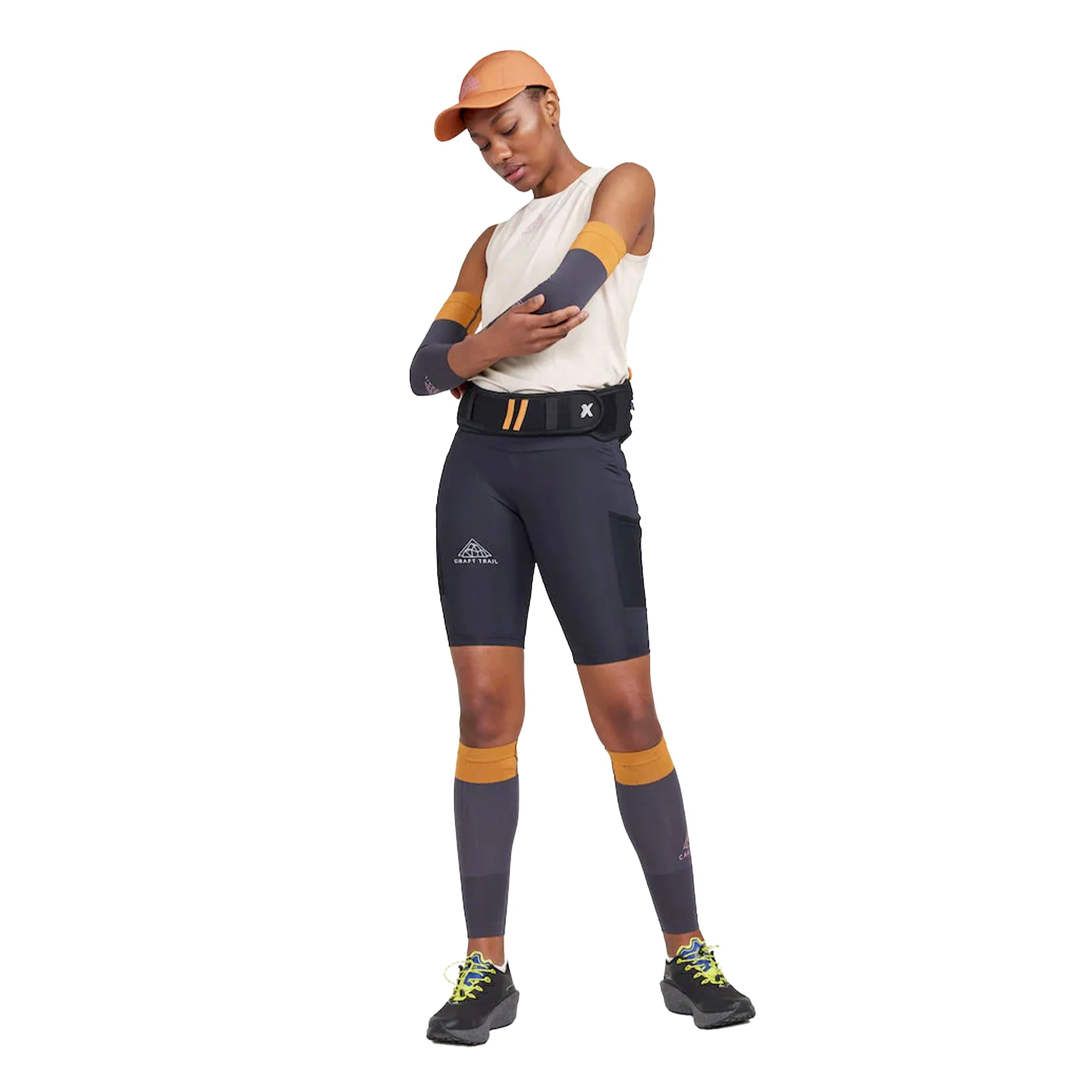 CRAFT PRO TRAIL SHORT TIGHTS - FEMME