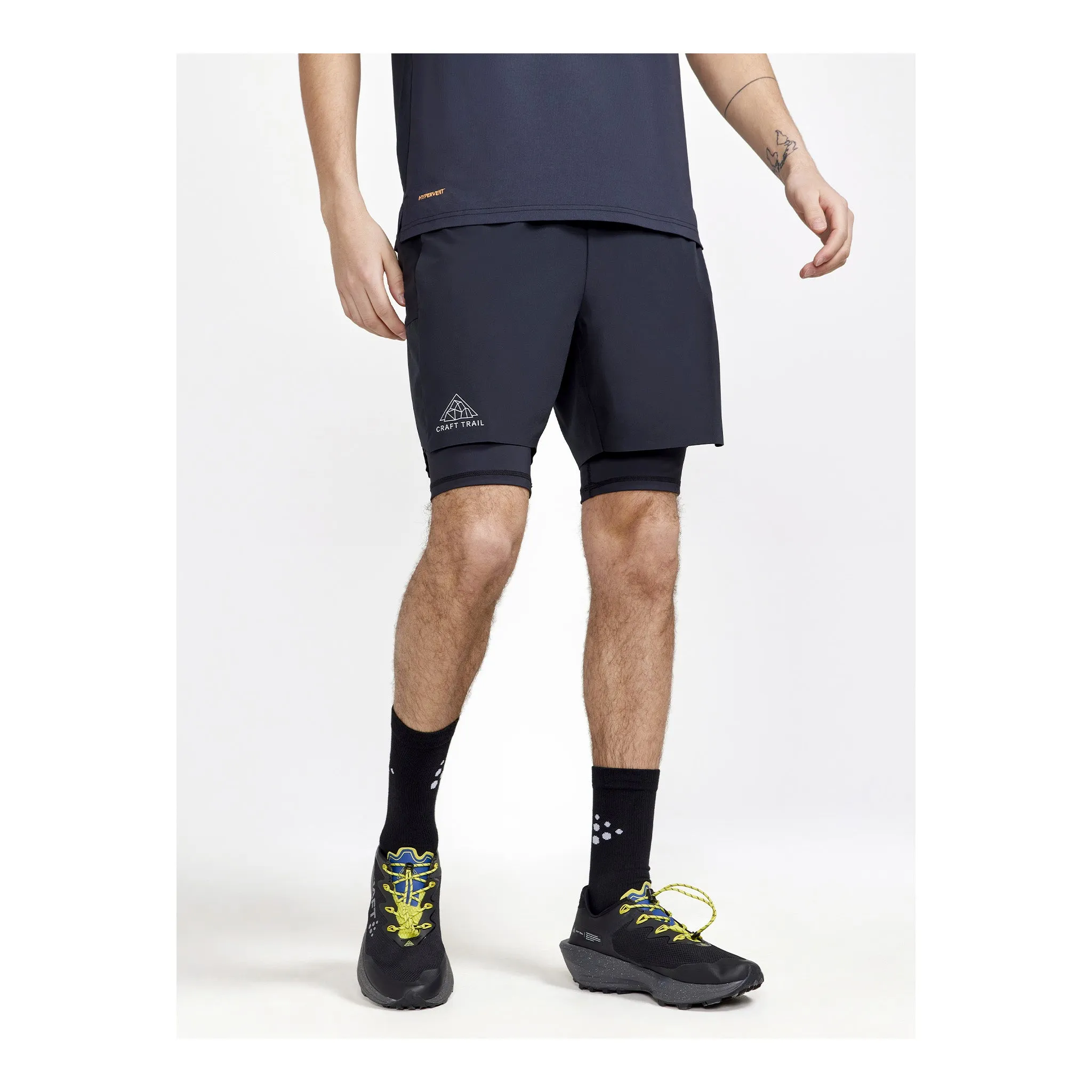 CRAFT SHORT PRO TRAIL 2-EN-1 - HOMME