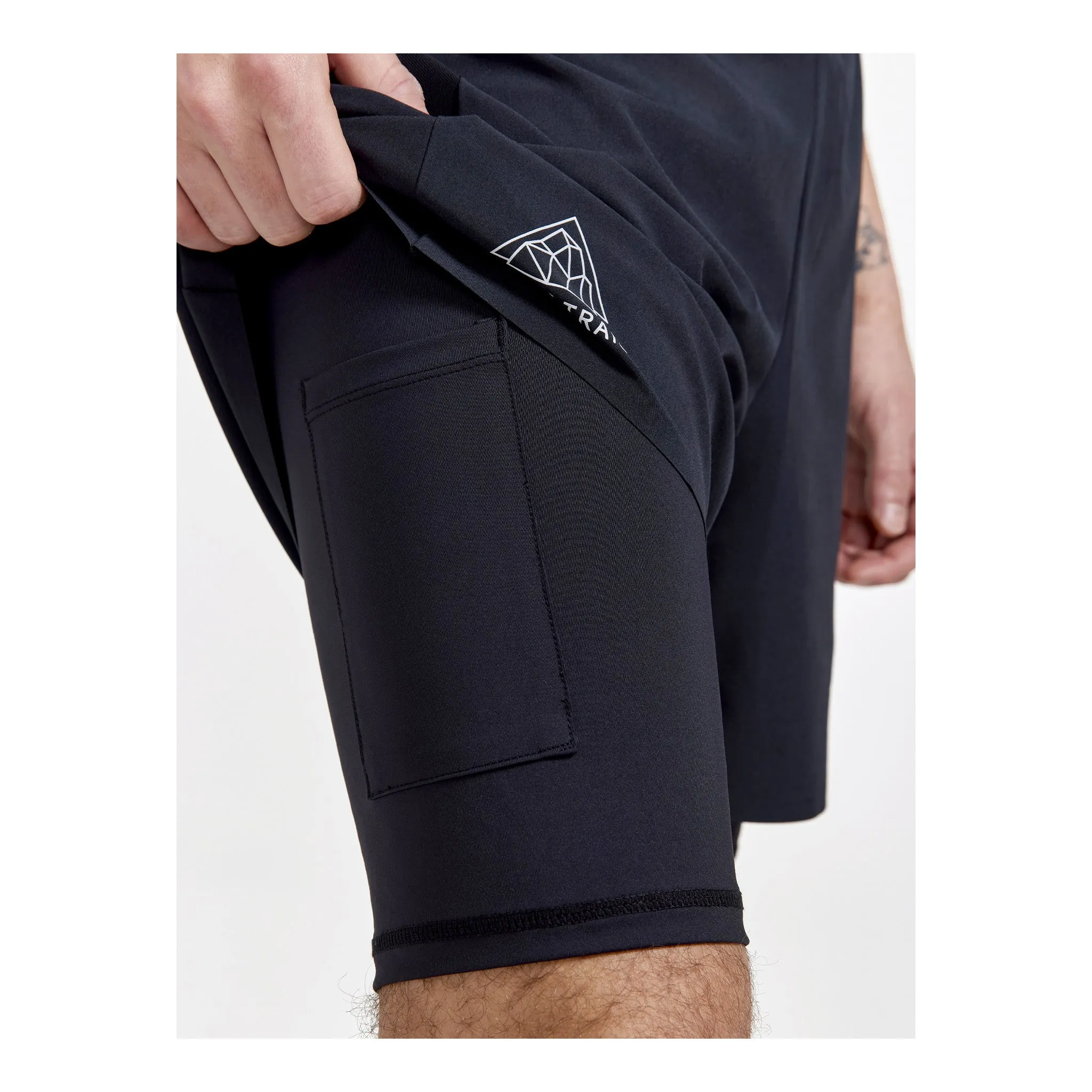 CRAFT SHORT PRO TRAIL 2-EN-1 - HOMME