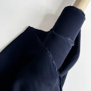 Crepe Milanese Georgette - Navy