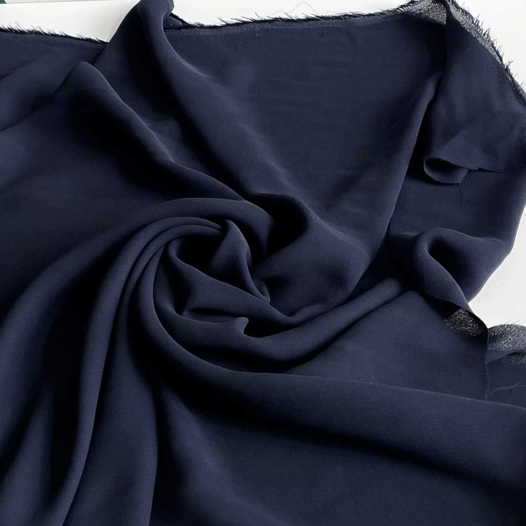 Crepe Milanese Georgette - Navy