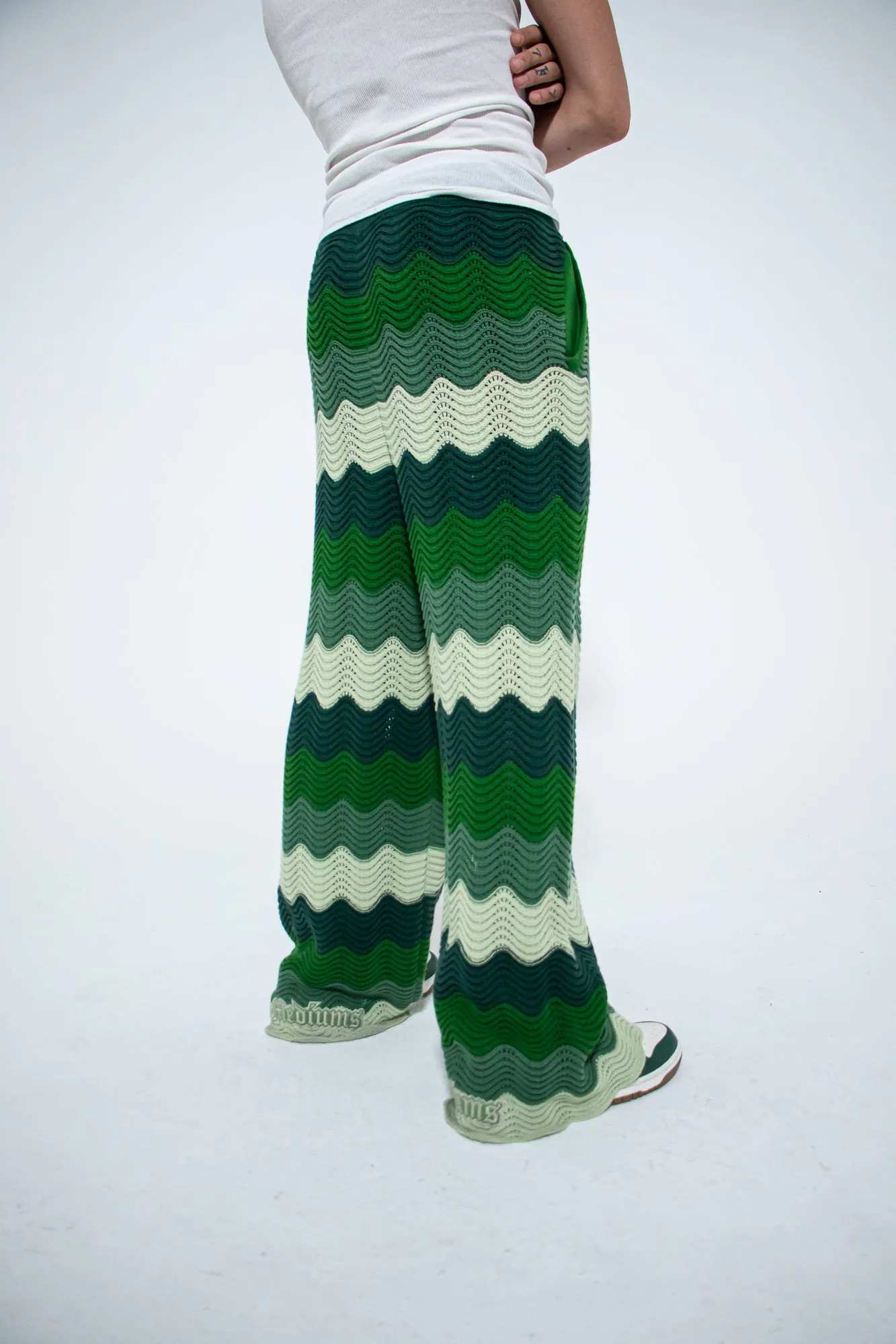 Crochet Mediums Pants - NW Green
