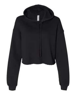 Cropped Fleece Hoodie