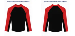 Custom Rash Guard (Kids, Women, Men) Long Sleeve