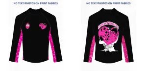 Custom Rash Guard (Kids, Women, Men) Long Sleeve