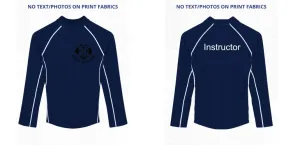 Custom Rash Guard (Kids, Women, Men) Long Sleeve