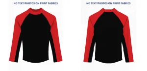 Custom Rash Guard (Kids, Women, Men) Long Sleeve