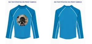 Custom Rash Guard (Kids, Women, Men) Long Sleeve