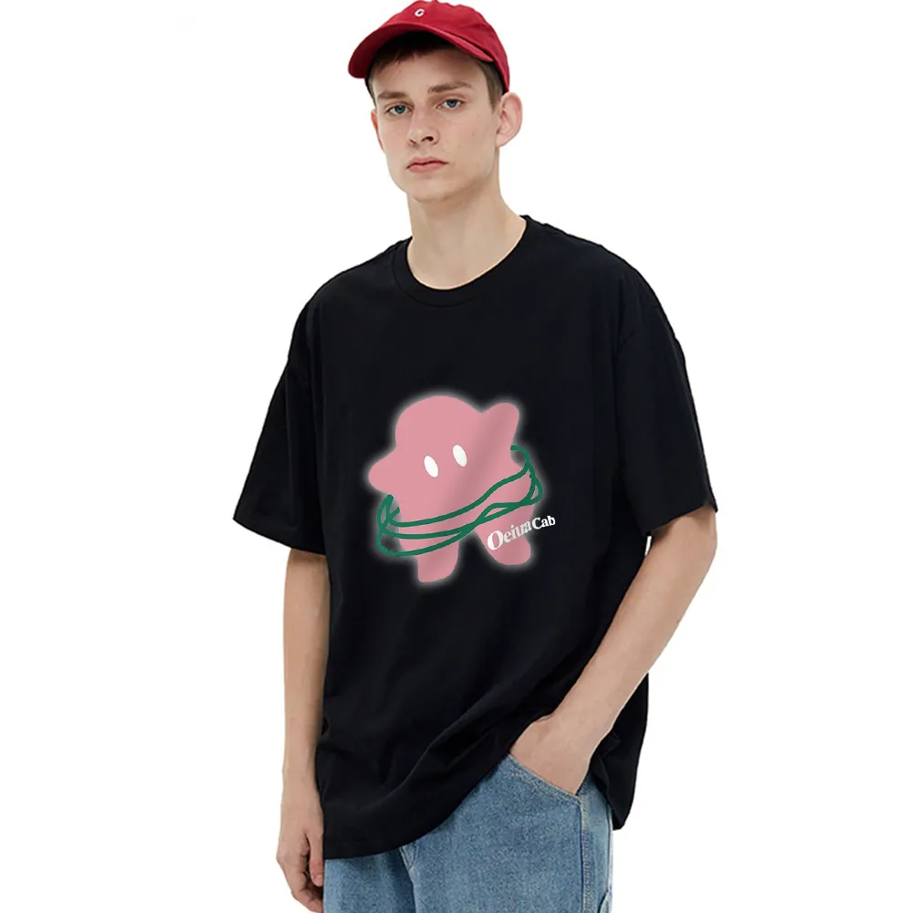 Cute Circle Little Ghost T-Shirt