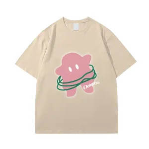 Cute Circle Little Ghost T-Shirt