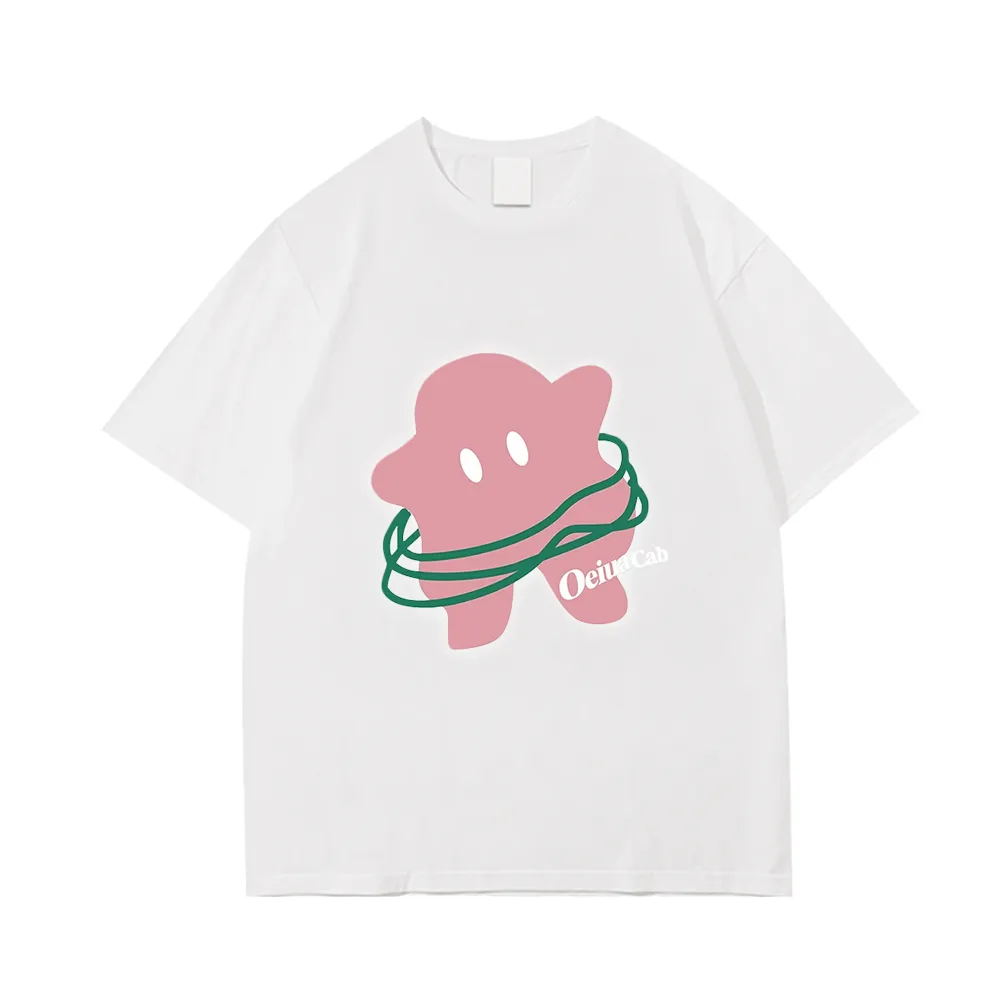 Cute Circle Little Ghost T-Shirt