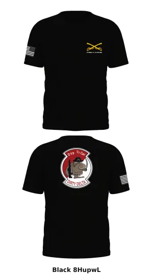 D Troop, 2-17 CAV REG Store 1 Core Men's SS Performance Tee - 8HupwL