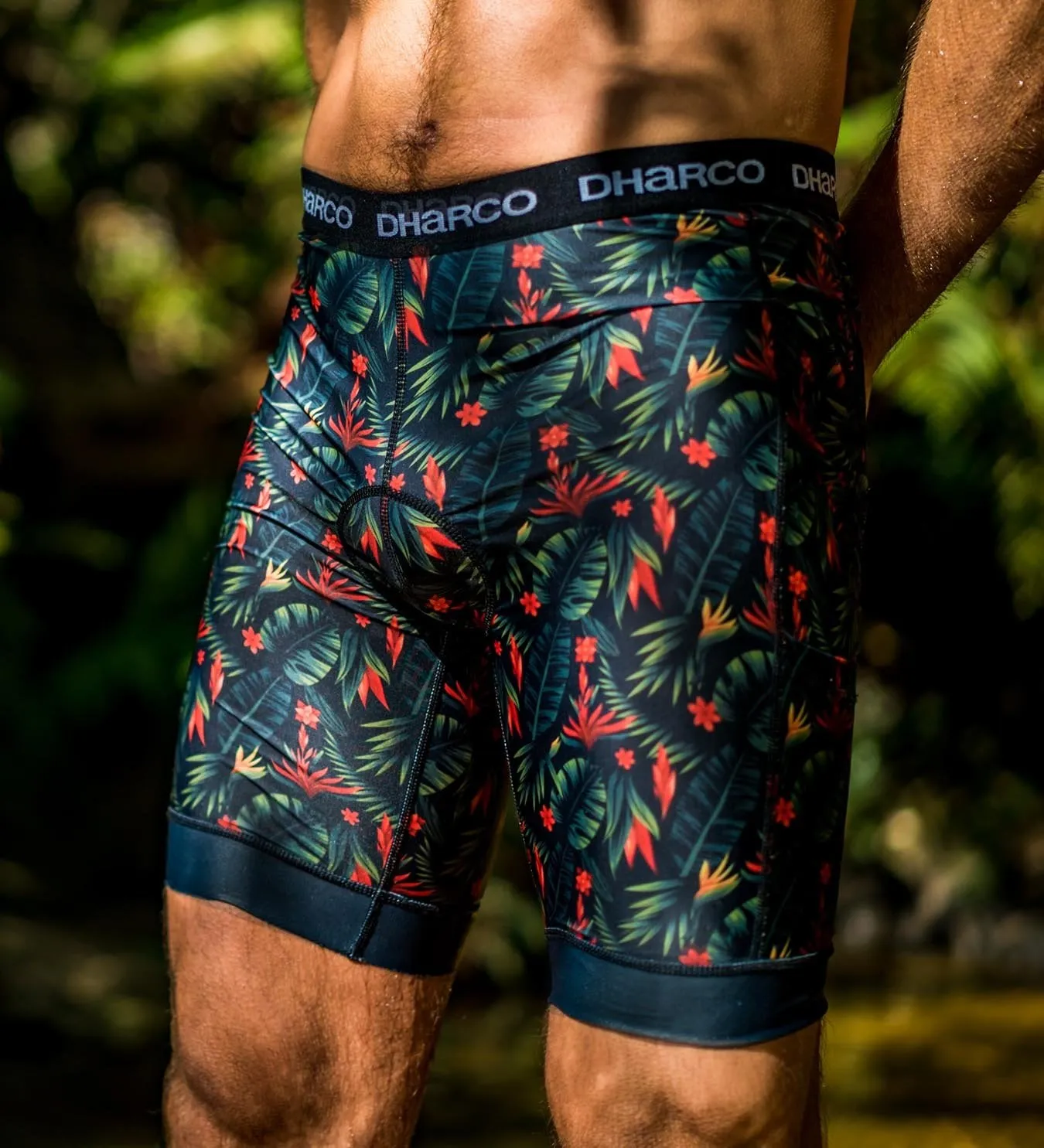 DHARCO Mens Padded Party Pants - Tropical