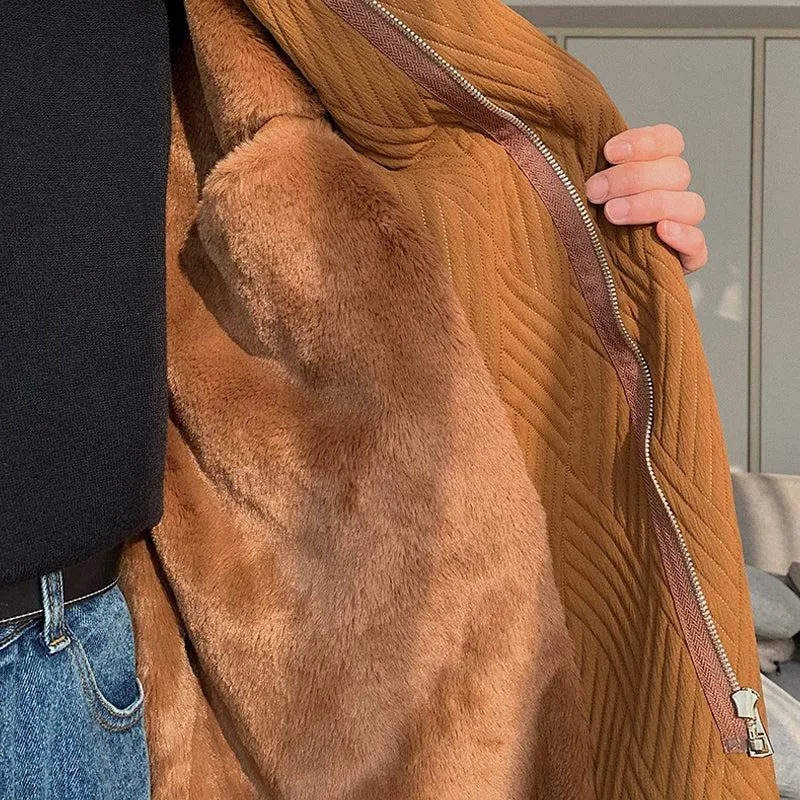 Drawstring Long Coat