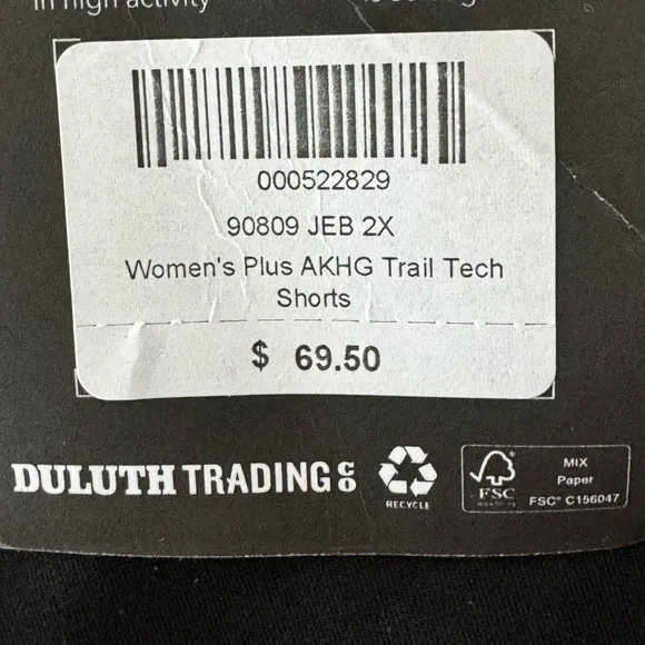 Duluth Trading Alaskan Hardgear Trail Tech Shorts
