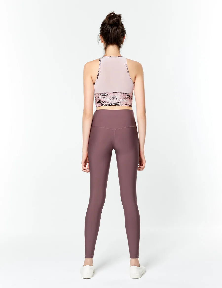 easyoga LA-VEDA Chummy Core Tights2 - P16 Misty Purple