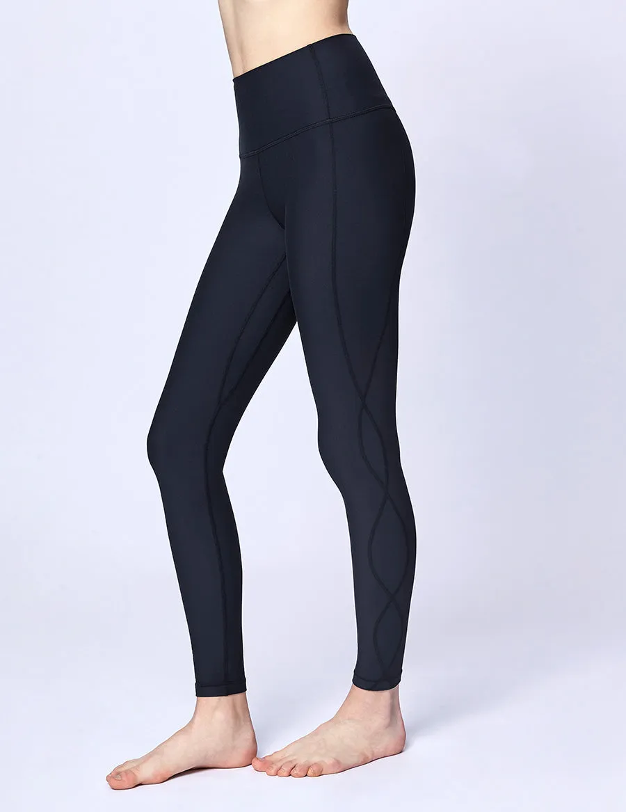 easyoga LA-VEDA Ethereal Wavy Core  Tight - B04 Navy