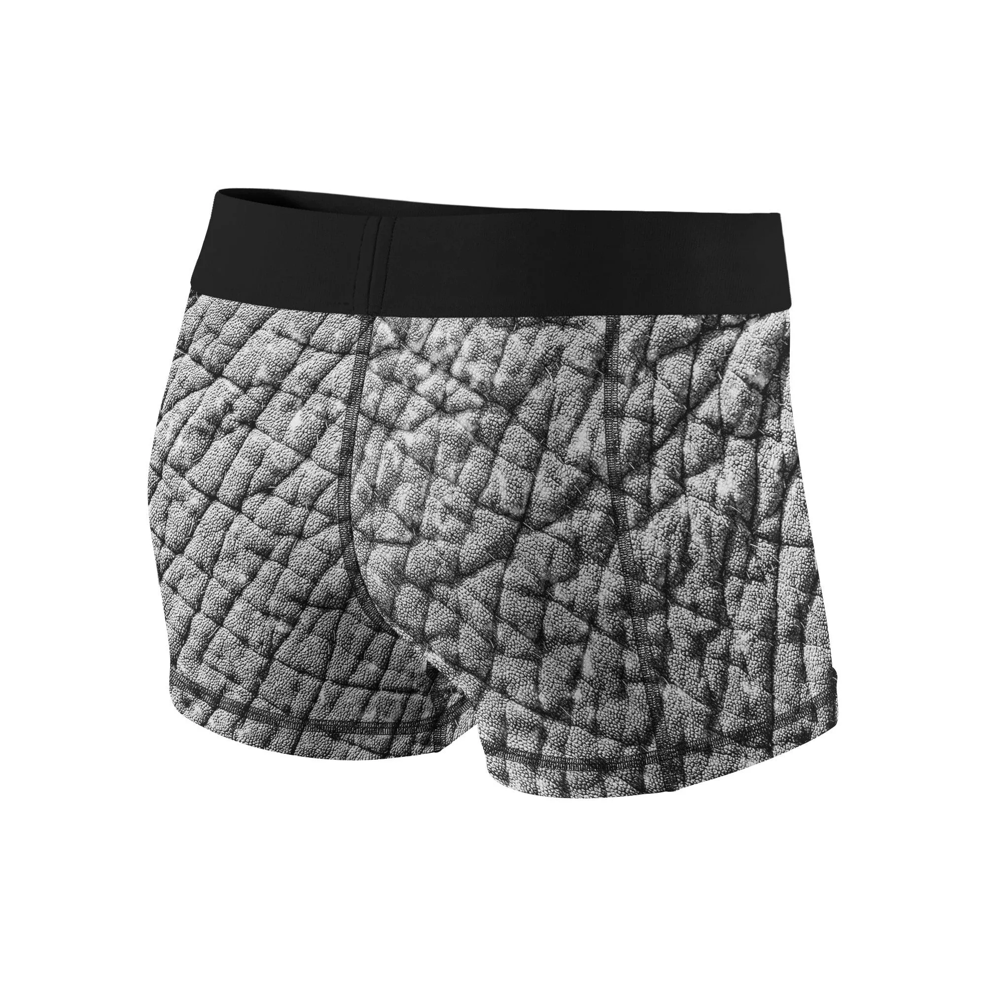 Elephant Print Fitness Shorts