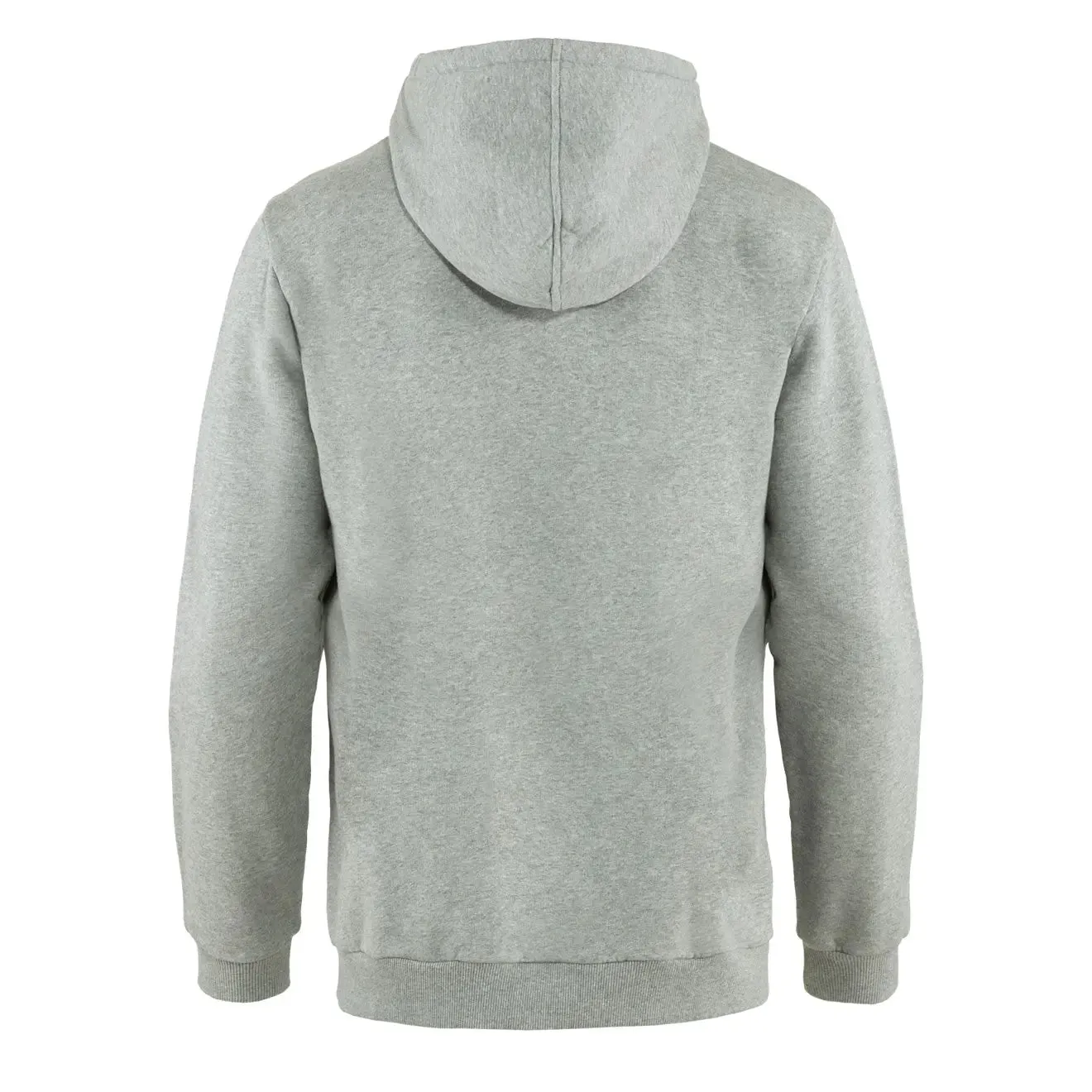 Fjallraven Logo Hoodie Grey Melange