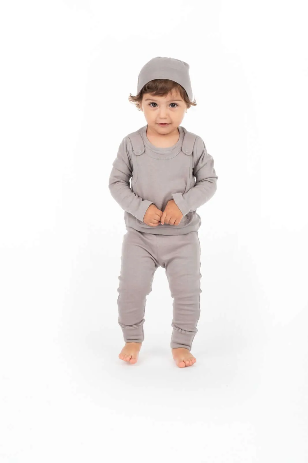 Footsie Tootsie Pants - Gray