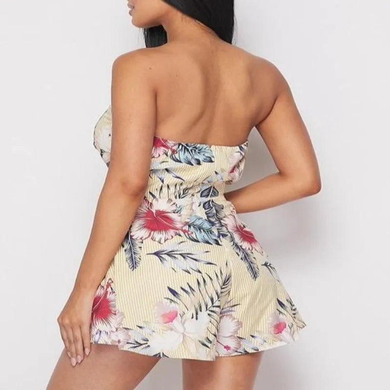 Forever in Paradise Floral Romper