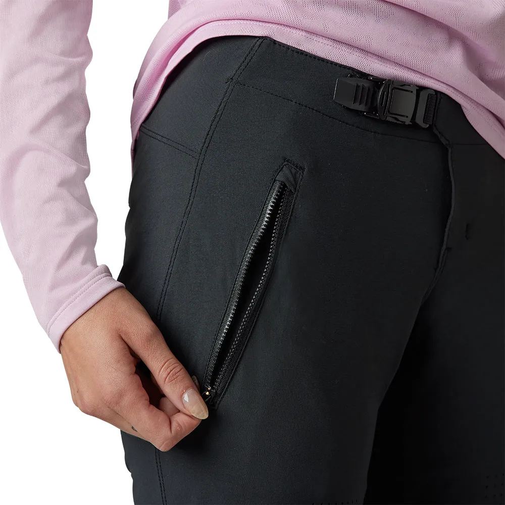 FOX WOMENS FLEXAIR PANTS [BLACK]