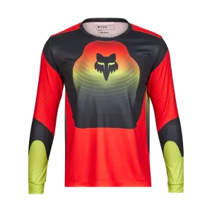 Fox Youth Ranger Ls Jersey Revise Red Yellow