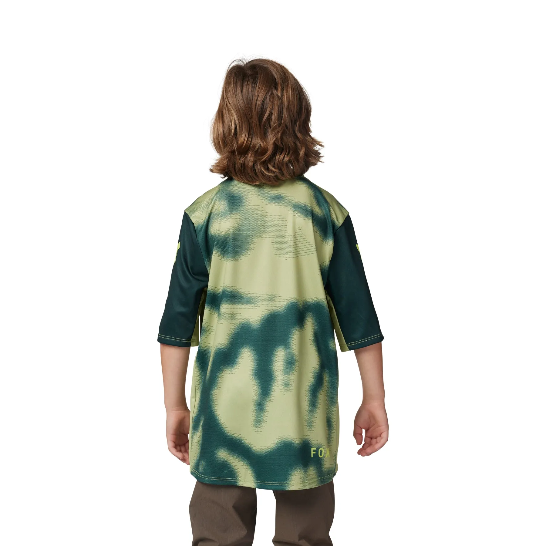 Fox Youth Ranger Ss Jersey Race Pale Green