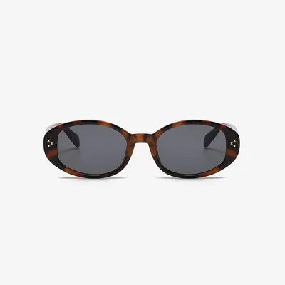 Frame Oval Sunglasses