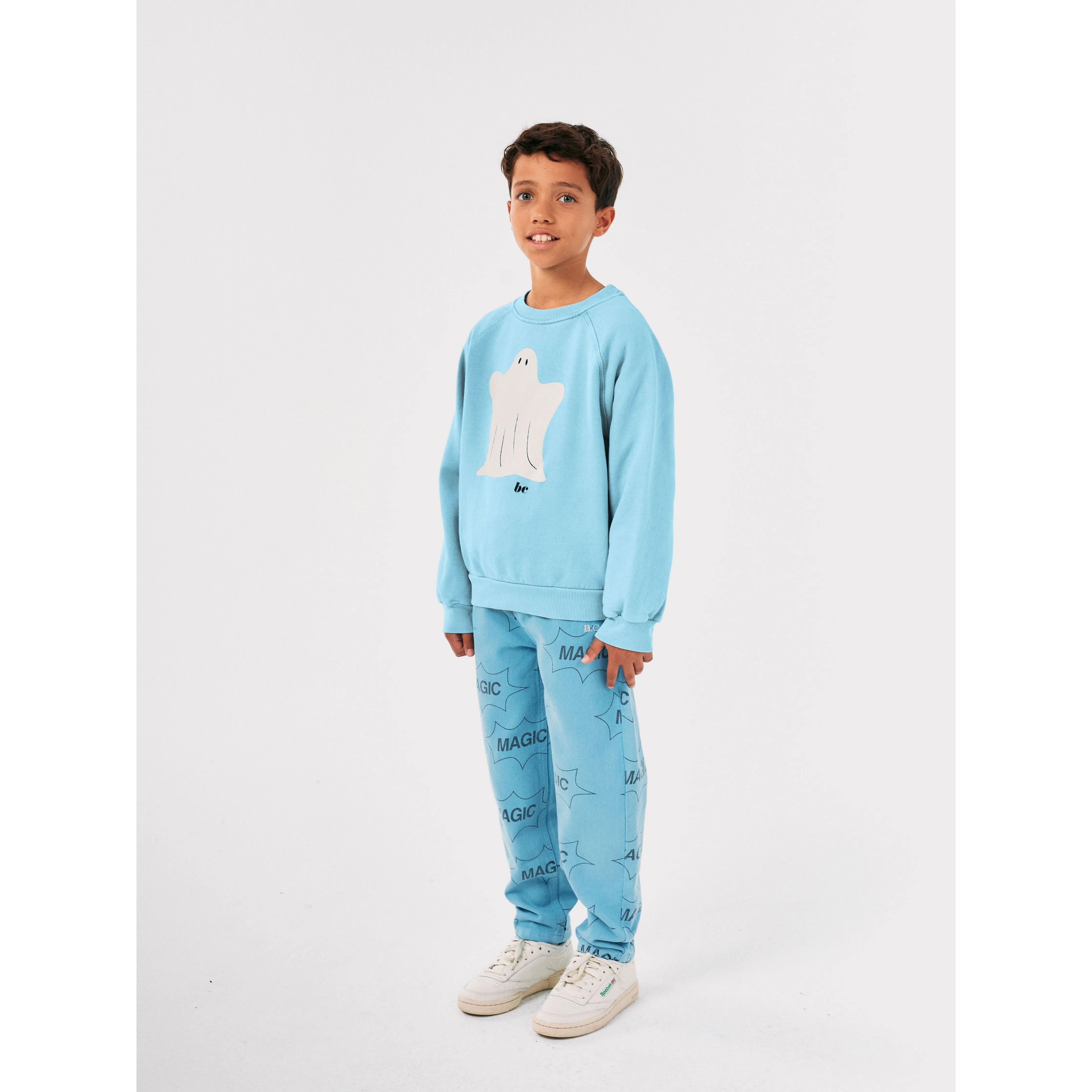 Funny Ghost Ranglan Sleeve Sweatshirt