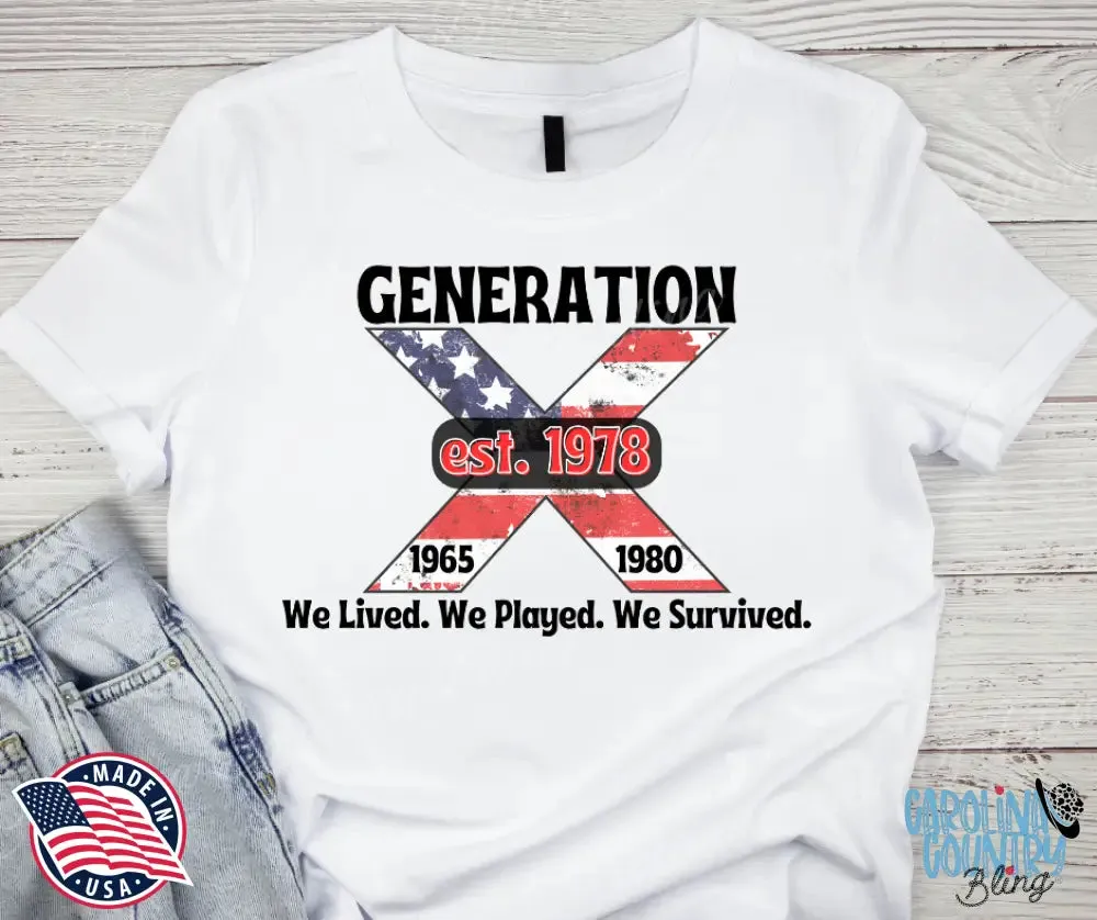 Gen X Est. 1978 - Multi
