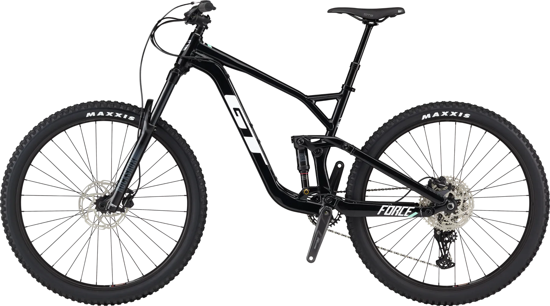 Gt Force Sport Gloss Black W/ White & Mint 2024