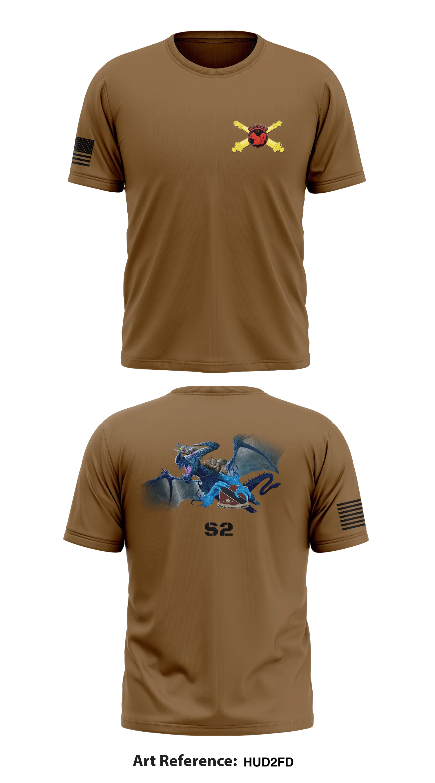 HHB 4-133rd FA HIMARS Store 1 Core Men's SS Performance Tee - hUD2Fd