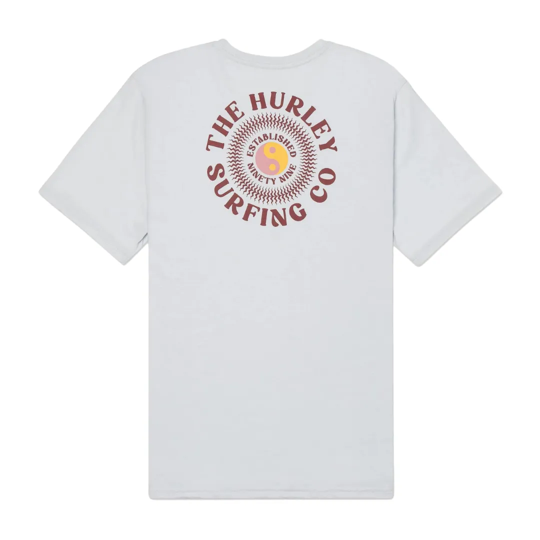 Hurley Men's Everyday H20-Dri Kelp Circle Slub Tee