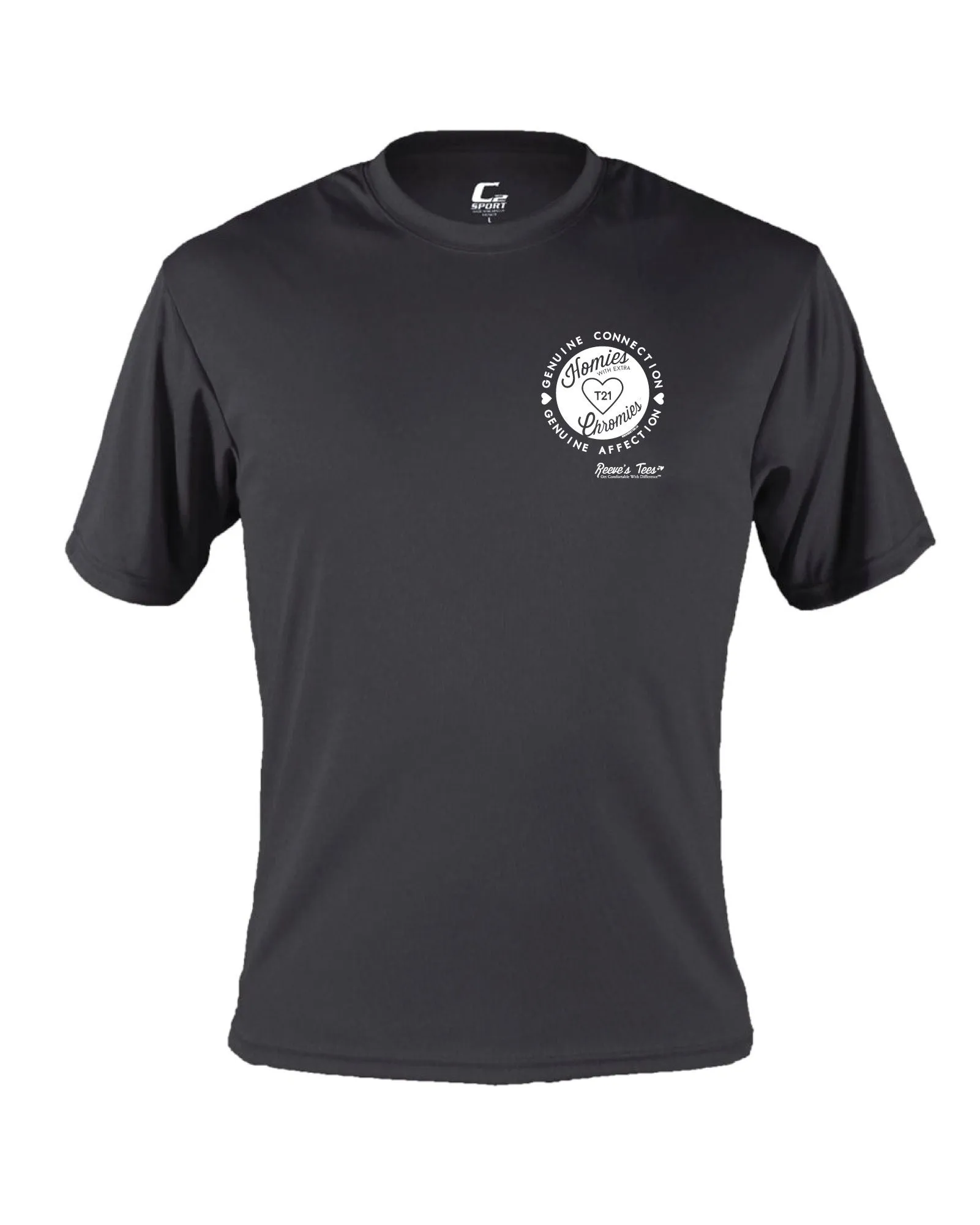 HWEC - "Running for Our Homies with Extra Chromies"- Ladies - Short Sleeve Performance Tee