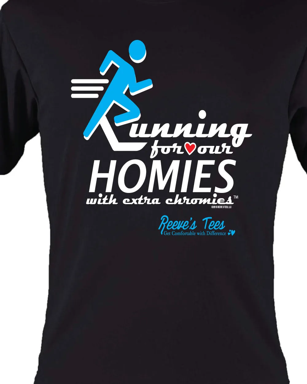 HWEC - "Running for Our Homies with Extra Chromies"- Ladies - Short Sleeve Performance Tee