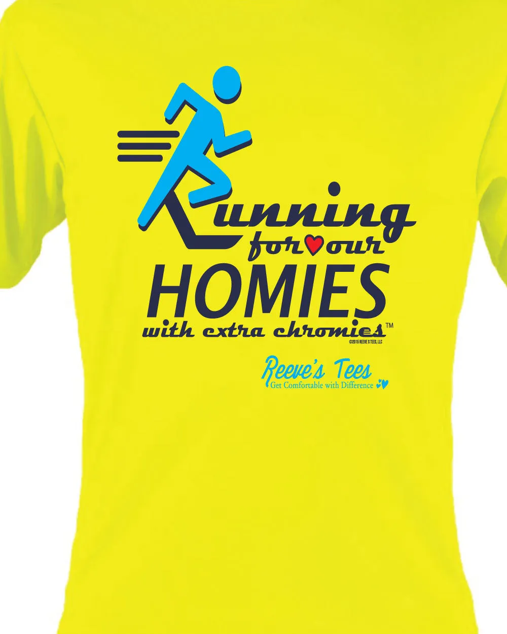 HWEC - "Running for Our Homies with Extra Chromies"- Ladies - Short Sleeve Performance Tee