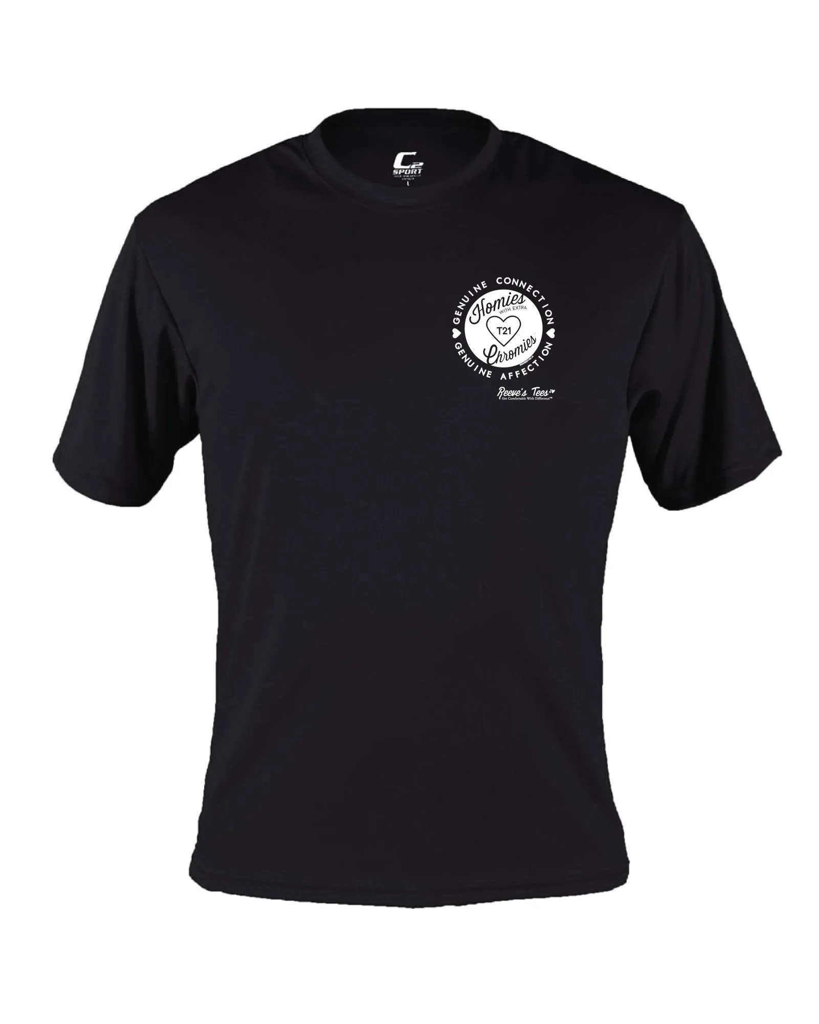 HWEC - "Running for Our Homies with Extra Chromies"- Ladies - Short Sleeve Performance Tee