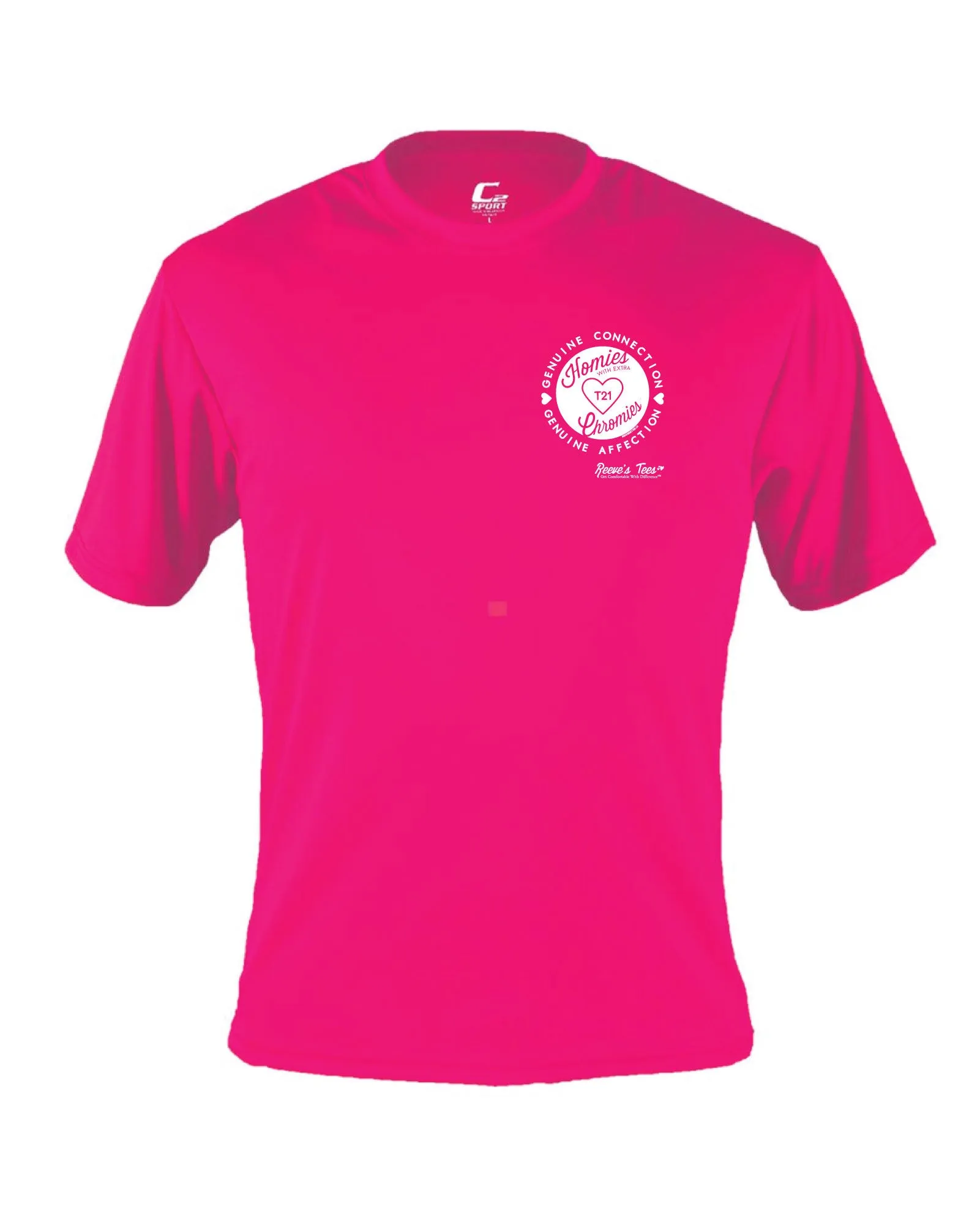 HWEC - "Running for Our Homies with Extra Chromies"- Ladies - Short Sleeve Performance Tee