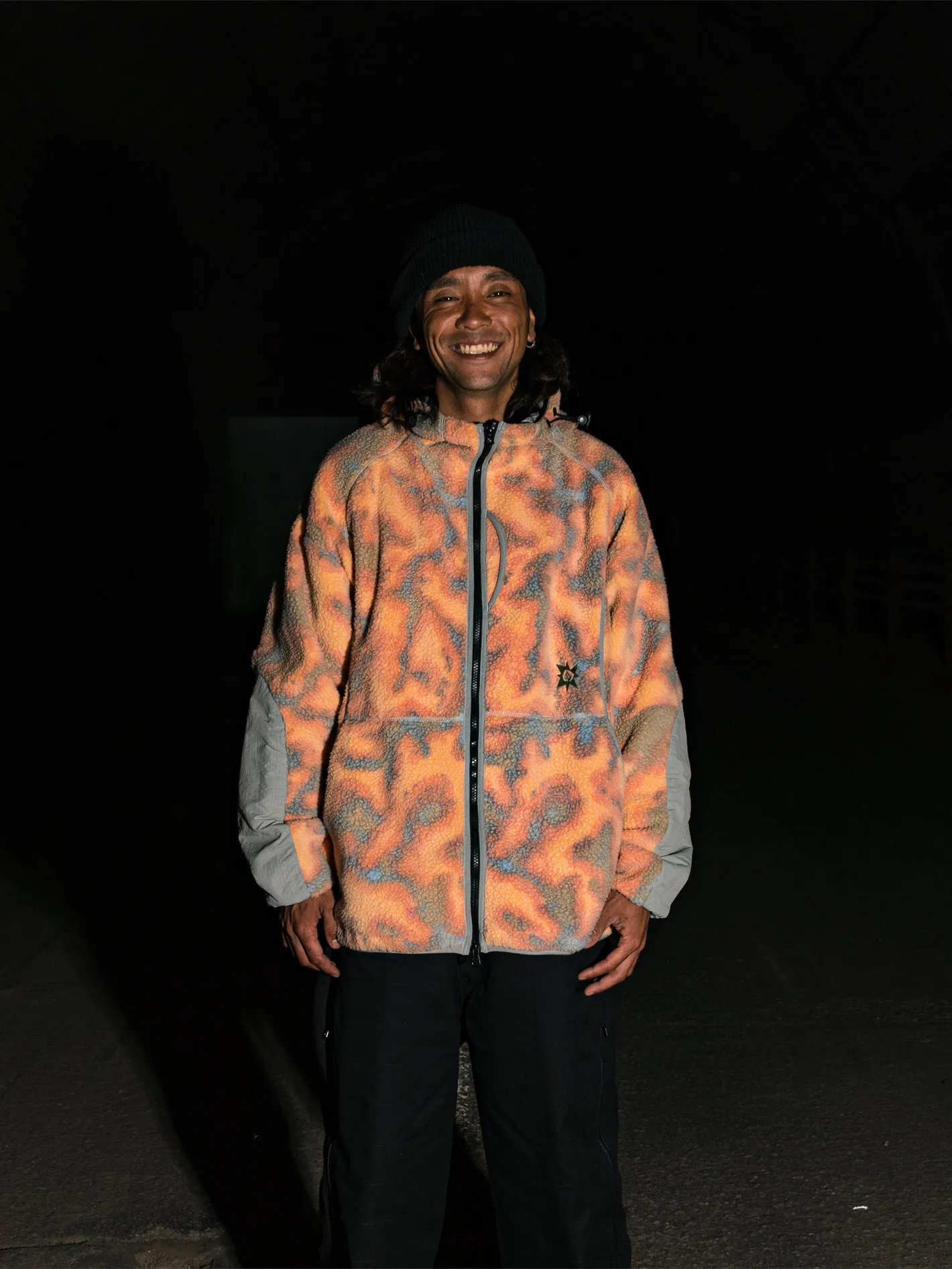 Iguchi Zip Hoodie - Tigerlily