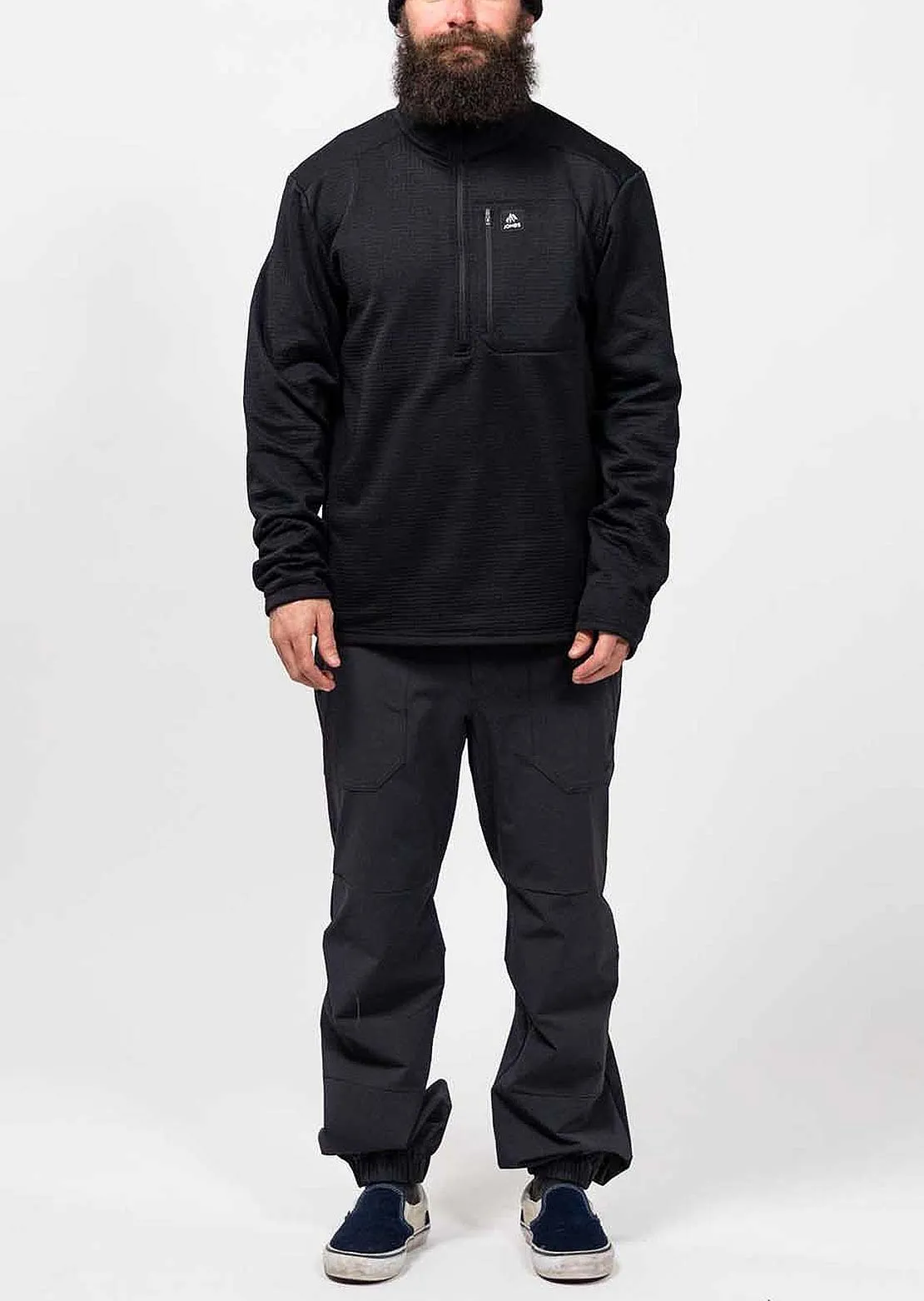 Jones Men's Flagship Rec Grid 1/2 Zip Jacket