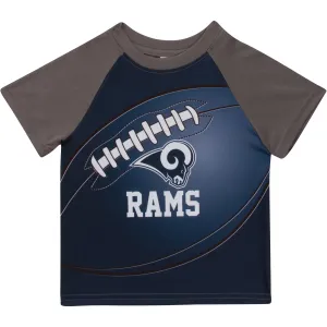 LA Rams Boys Short Sleeve Tee Shirt