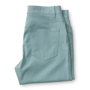 Long Drive Performance Five-Pocket - Mineral Blue
