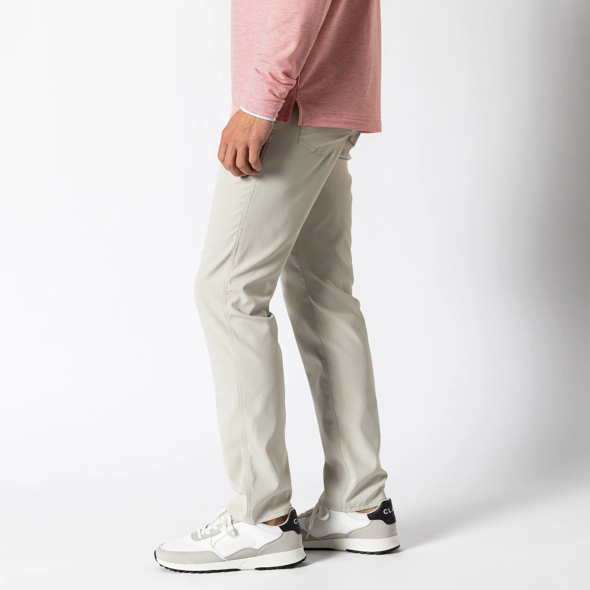 Long Drive Performance Five-Pocket - Stone