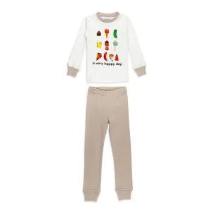 Lovedbaby - Long Sleeve PJ Set - Kids - Happy Day