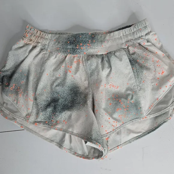 Lululemon Hotty Hot Low Rise Short 2.5&quot; reflective