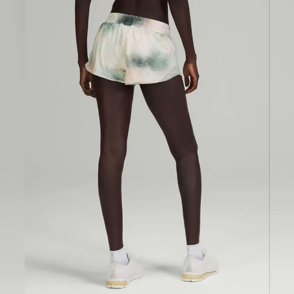 Lululemon Hotty Hot Low Rise Short 2.5&quot; reflective