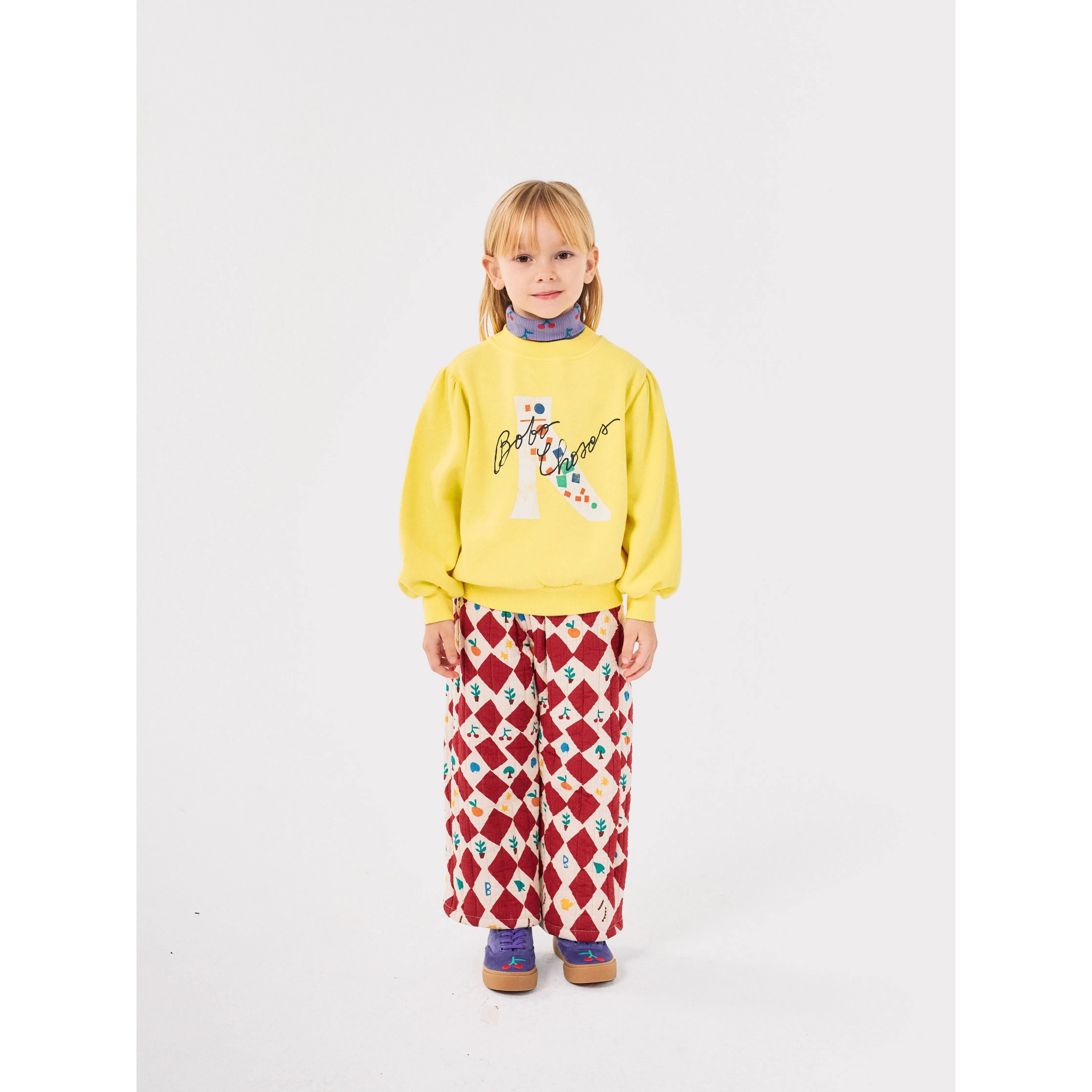 Magic Shoe Balloon Sleeve Sweatshirt