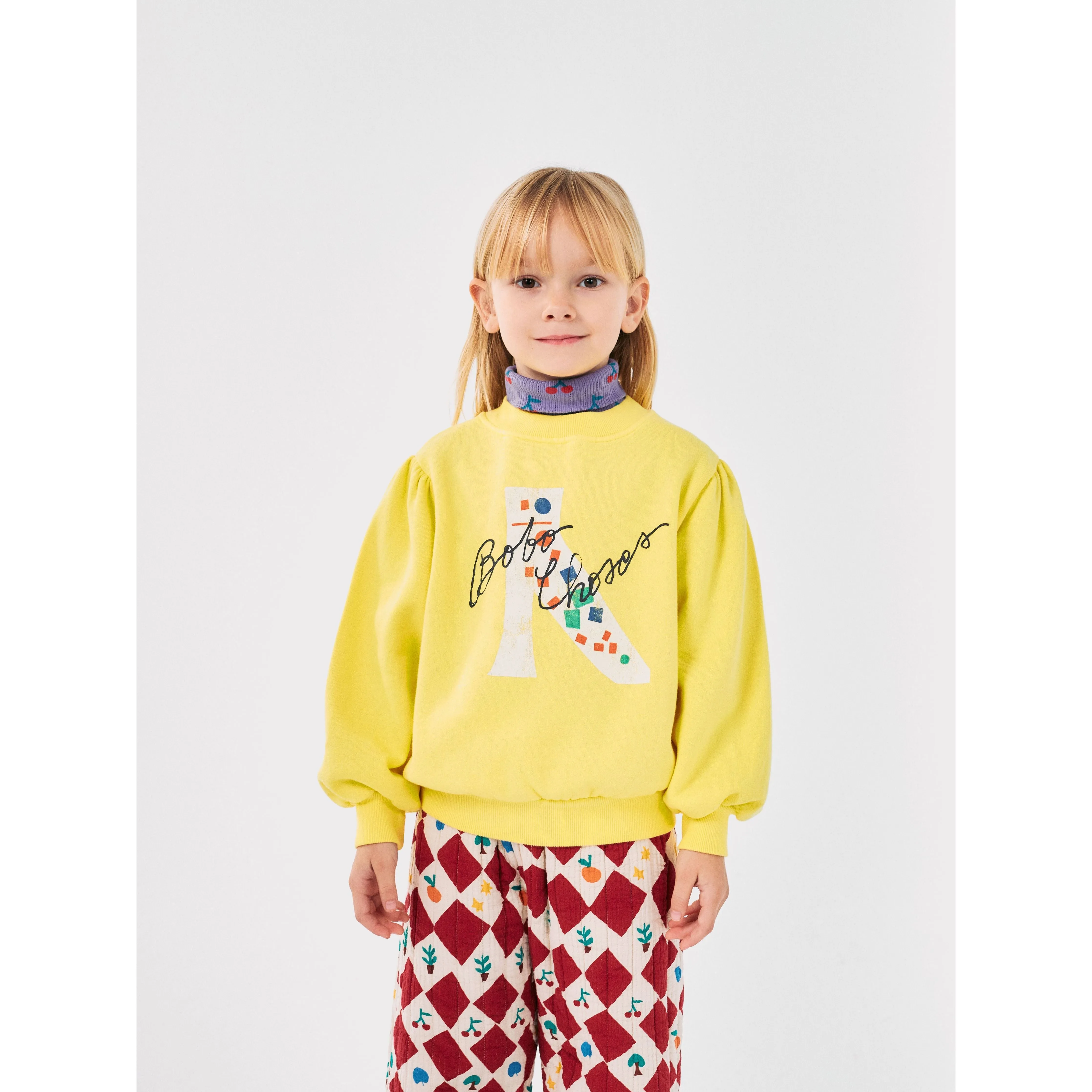 Magic Shoe Balloon Sleeve Sweatshirt
